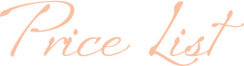 price list